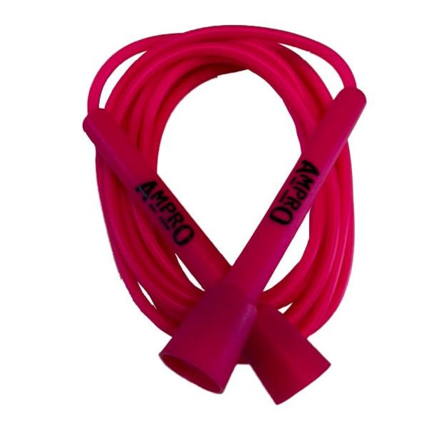 AMPRO ADJUSTABLE PRO SPEED ROPE 10FT PINK