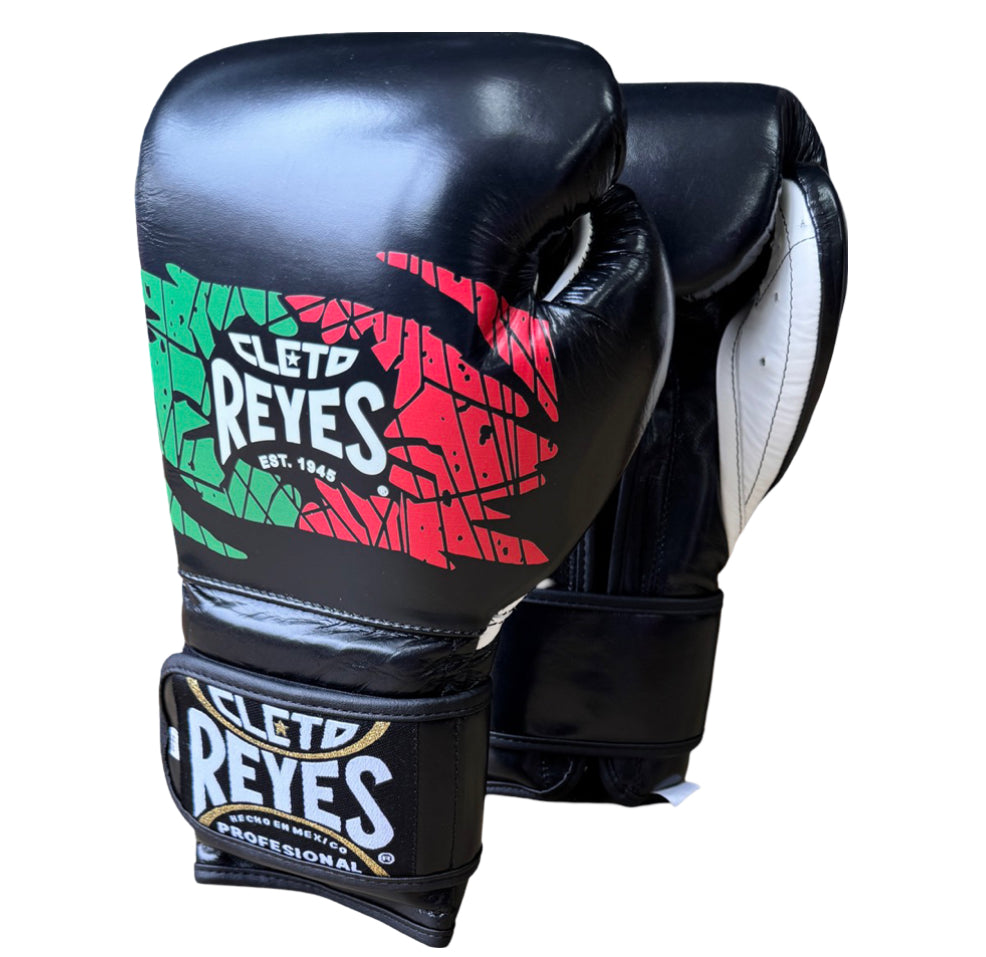 CLETO REYES SPAR GLOVES STRAP MEXICAN BLACK – Mad Dog's Boxing Store