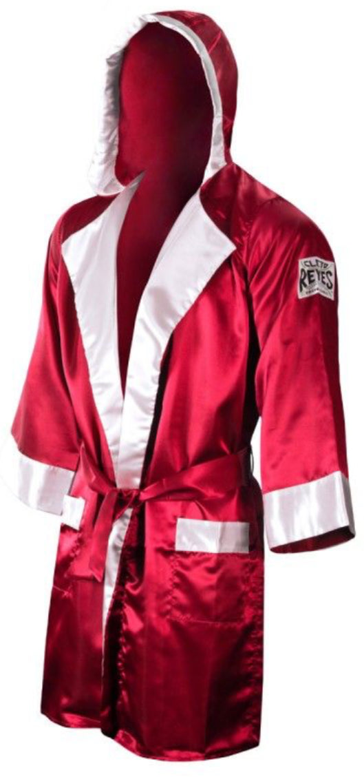 CLETO REYES HOODED SATIN ROBE WAS £149 SUMMER SALE £99.99