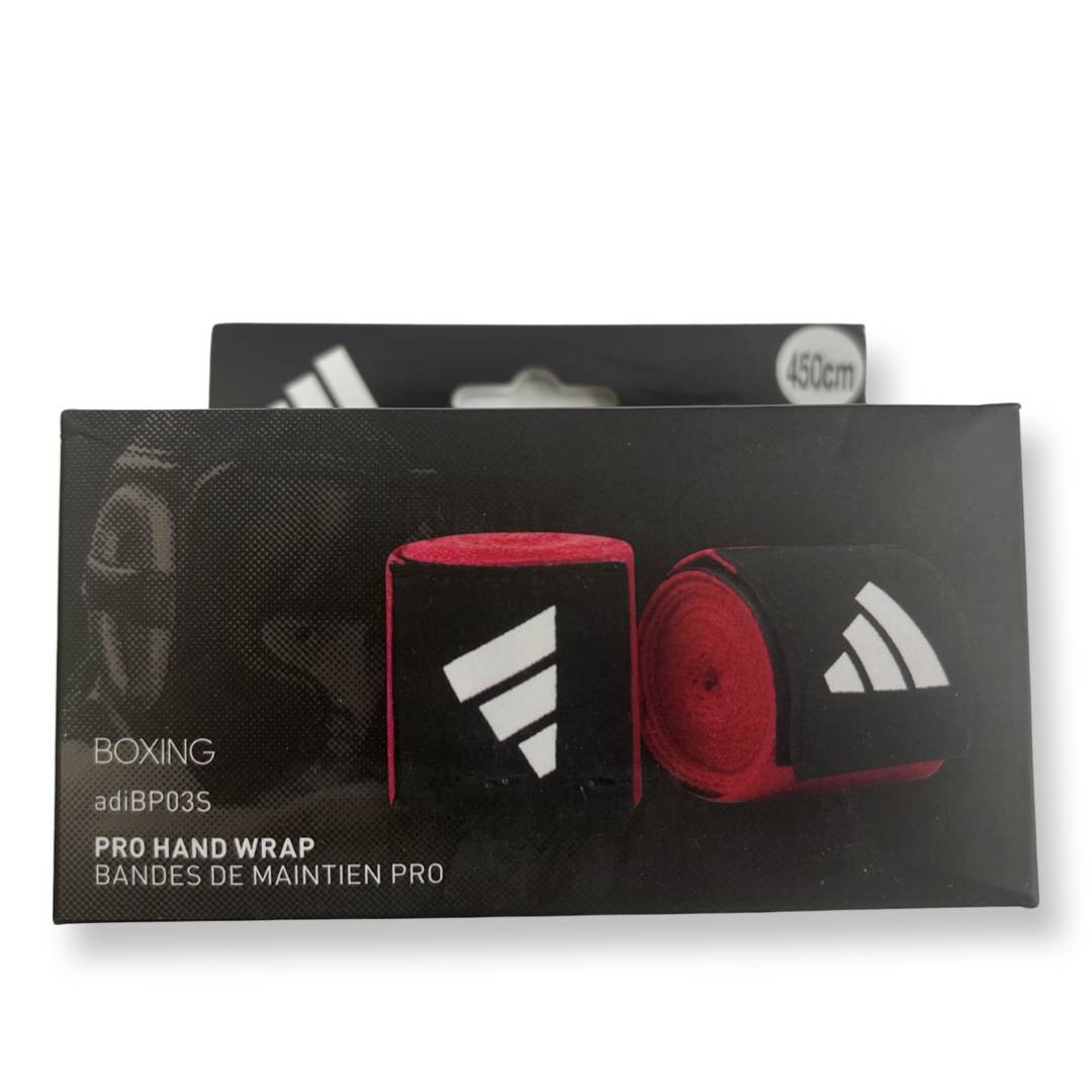 ADIDAS ABA HAND WRAPS 4.5MTR RED