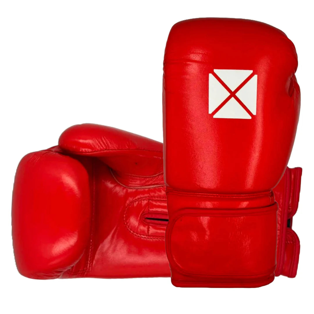 PRO BOX LEATHER ESSENTIAL GLOVES RED