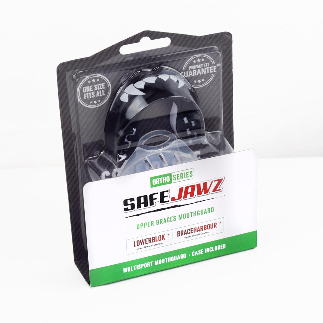SAFEJAWZ 'FANGZ' MOUTHGUARD FOR BRACES