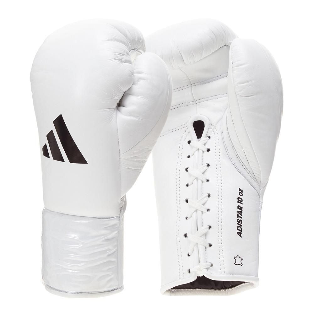 ADIDAS ADISTAR 3.0 BBBC APPROVED LACE BOXING GLOVES