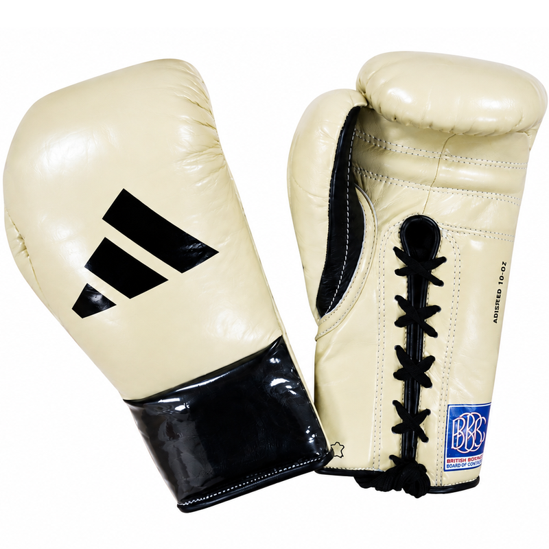 GUANTES DE BOXEO ADIDAS ADISTAR 3.0 CON CORDONES APROBADOS POR EL BBBC
