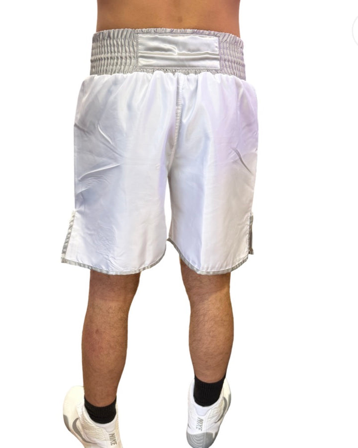 MAD DOGS CONTEST SHORTS WHITE/SILVER