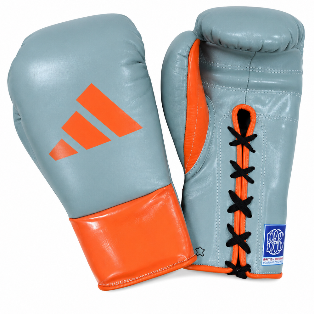 GUANTES DE BOXEO ADIDAS ADISTAR 3.0 CON CORDONES APROBADOS POR EL BBBC