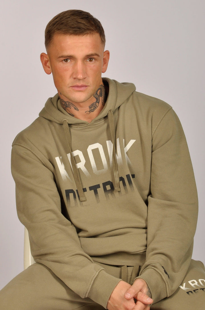 KRONK DETROIT FADED ICONIC HOODIE