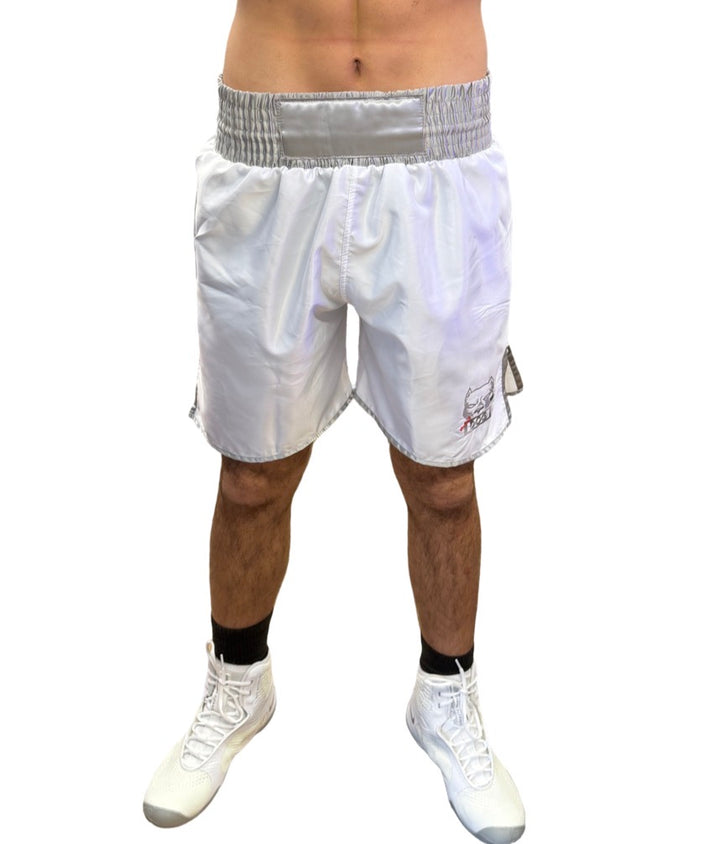 MAD DOGS CONTEST SHORTS WHITE/SILVER