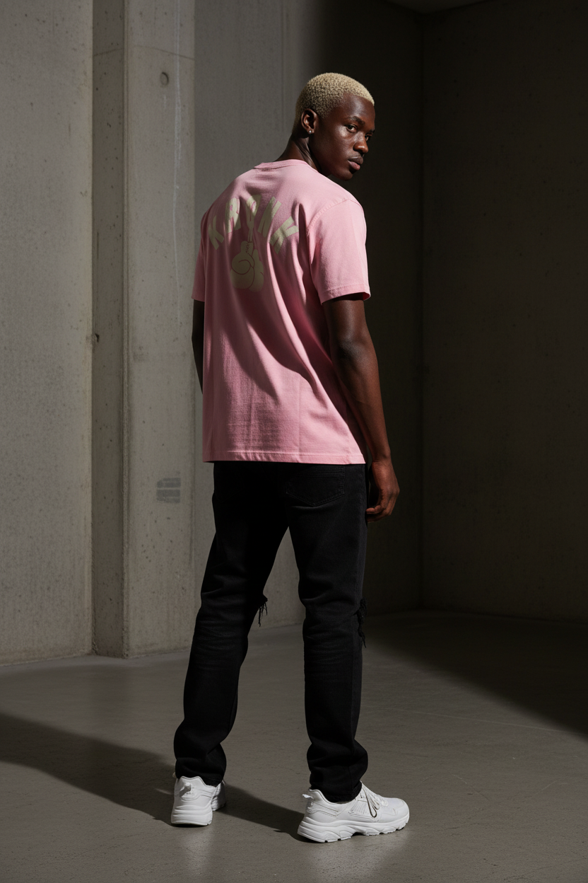 KRONK FADED GLOVES T SHIRT LOOSE FIT