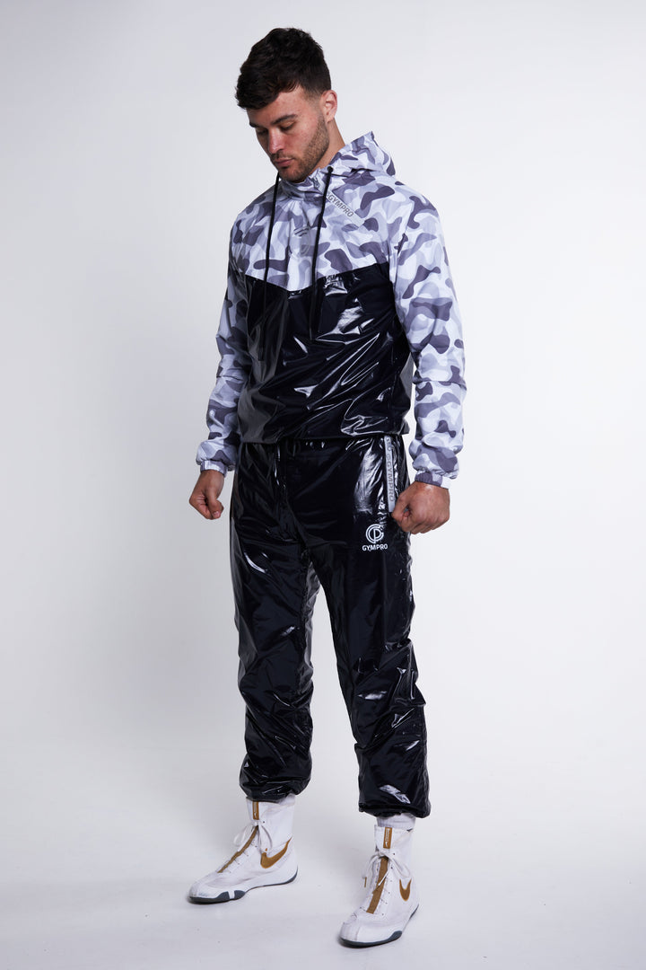 HYBRID PERFORMANCE SWEAT SUIT -CAMO