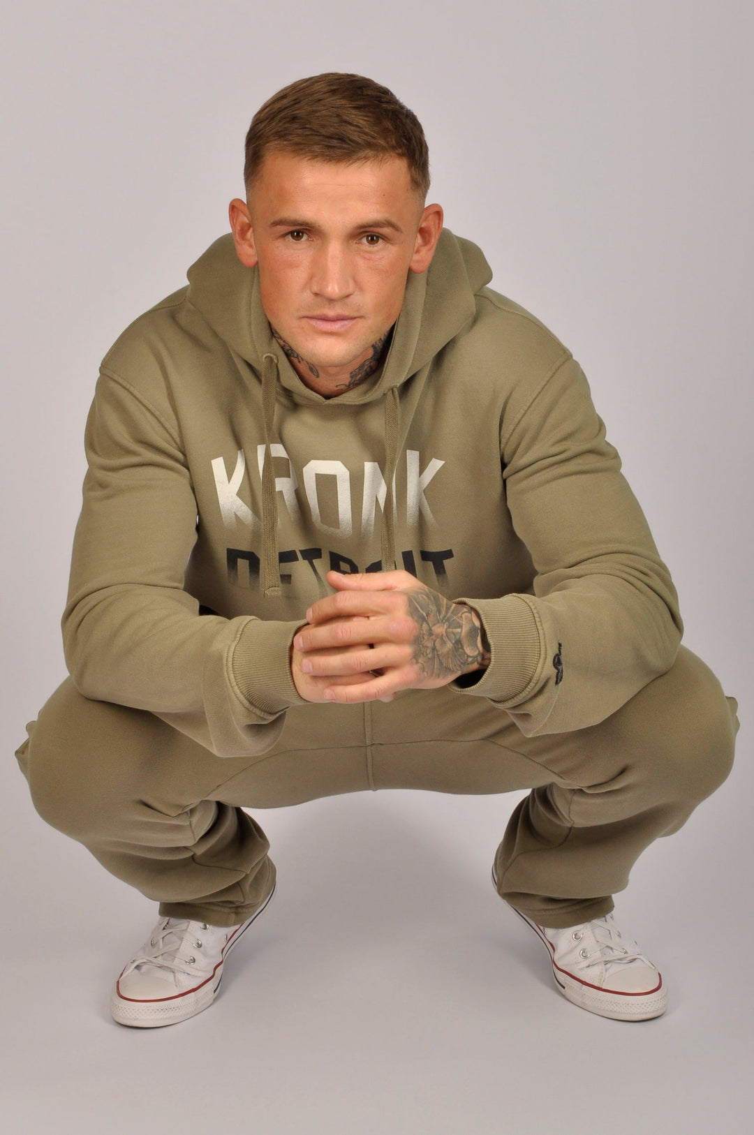 KRONK DETROIT FADED ICONIC HOODIE