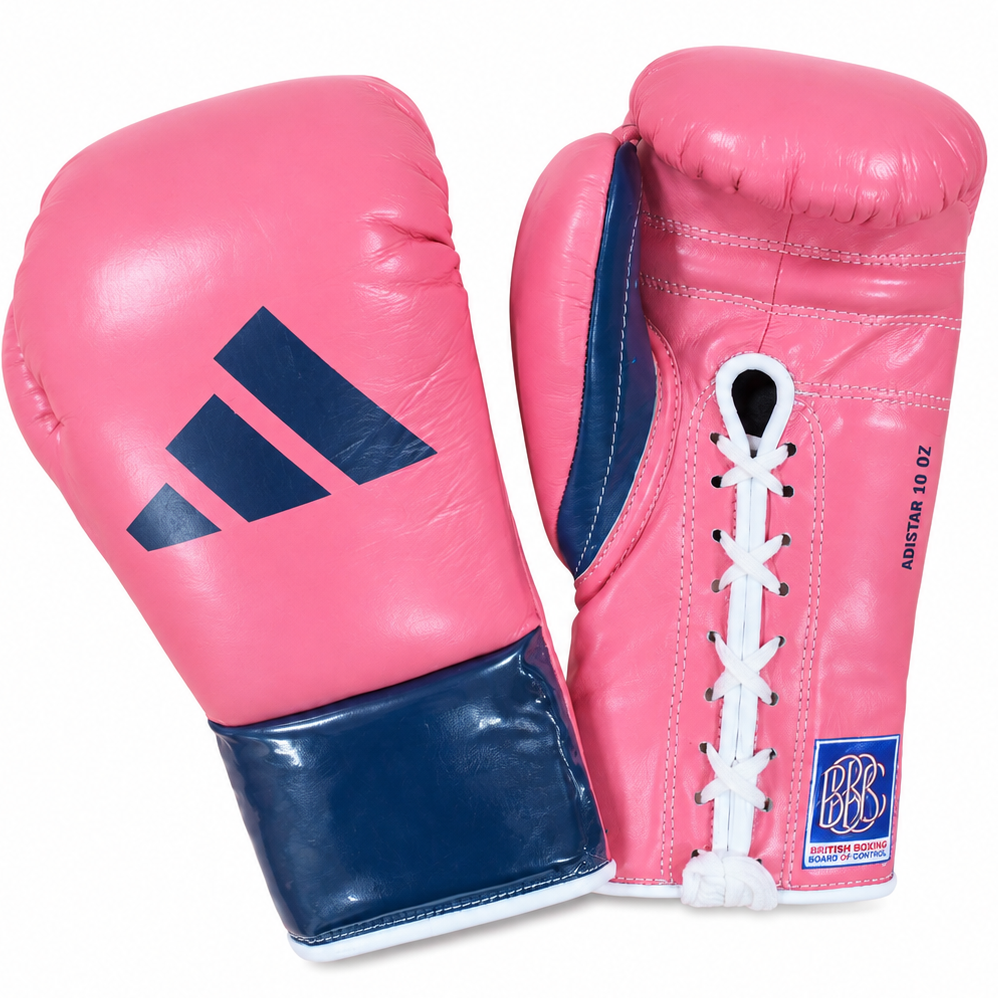 ADIDAS ADISTAR 3.0 BBBC APPROVED PRO BOXING GLOVES
