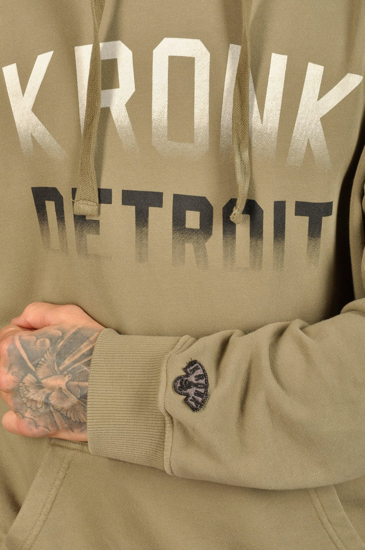 KRONK DETROIT FADED ICONIC HOODIE