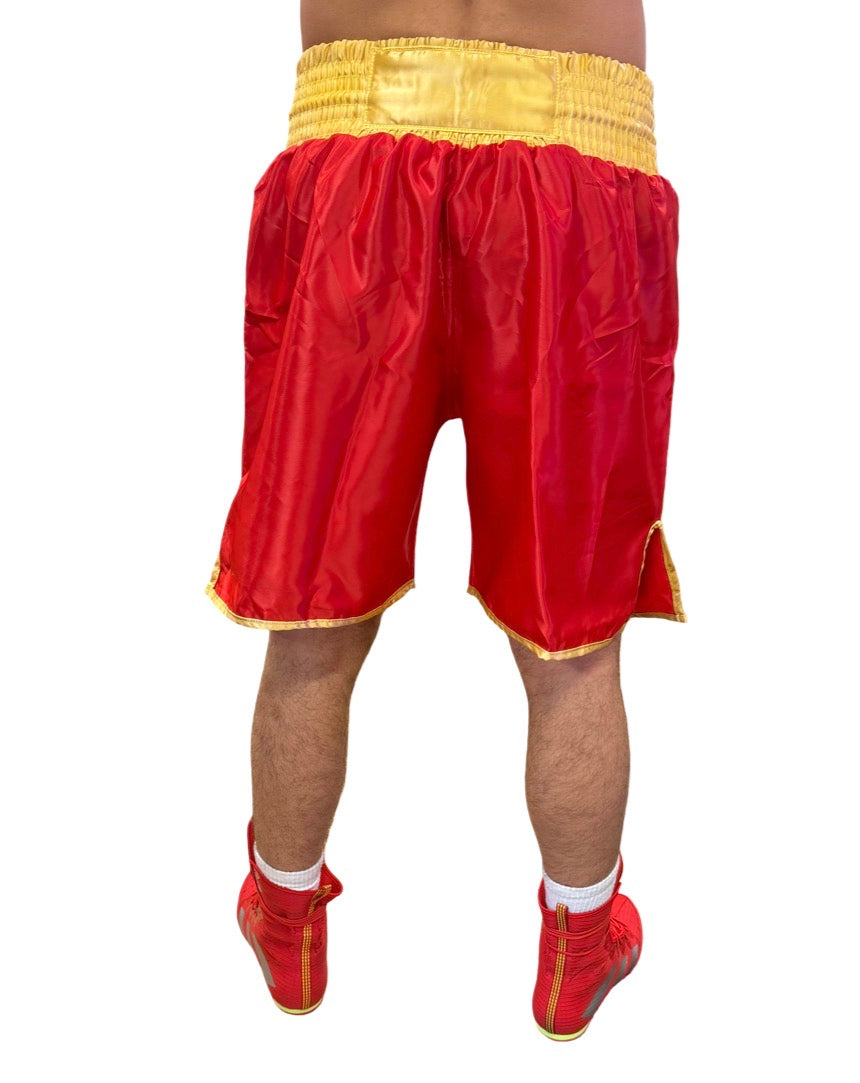 MAD DOGS CONTEST SHORTS RED/GOLD