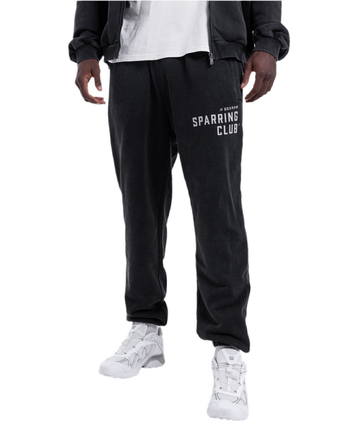 BOX RAW SPARRING CLUB BOTTOMS - WASHED BLACK