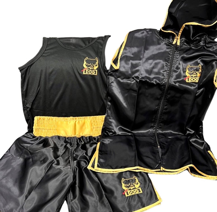 MAD DOG'S RING-WEAR SET BLACK/GOLD