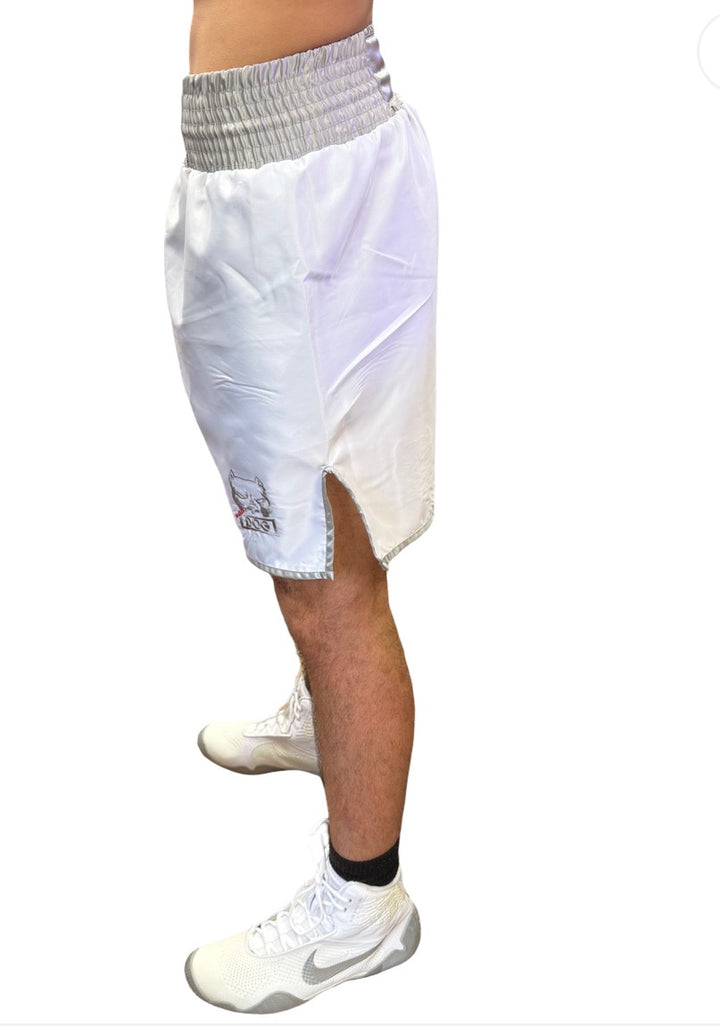MAD DOGS CONTEST SHORTS WHITE/SILVER