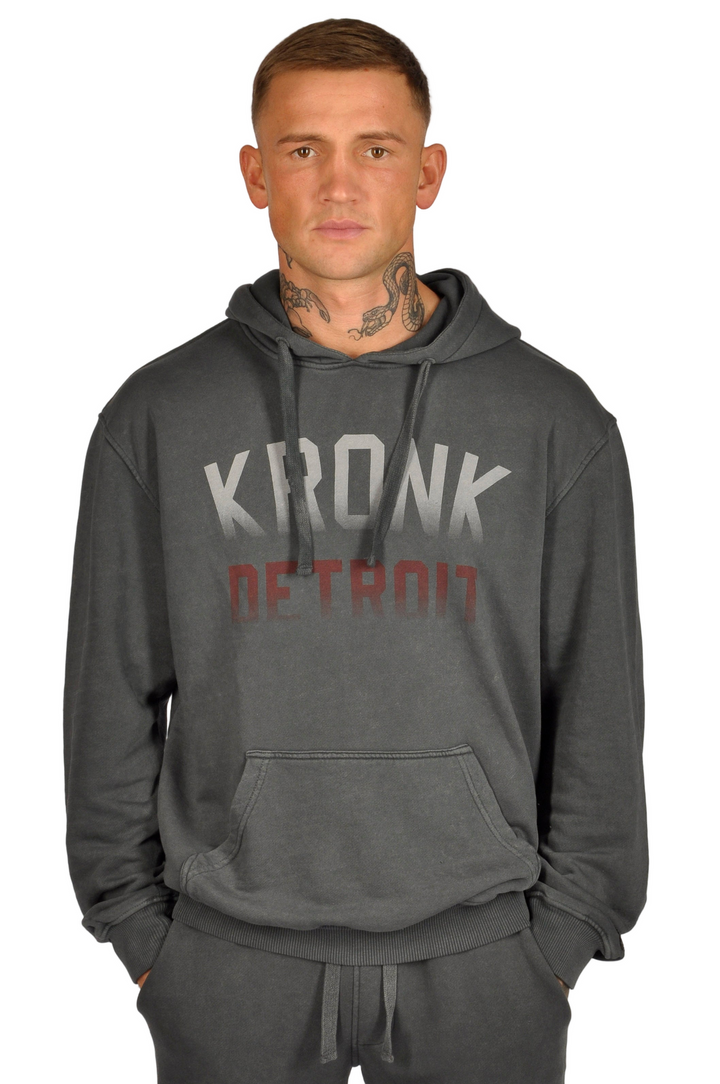 KRONK DETROIT FADED ICONIC HOODIE