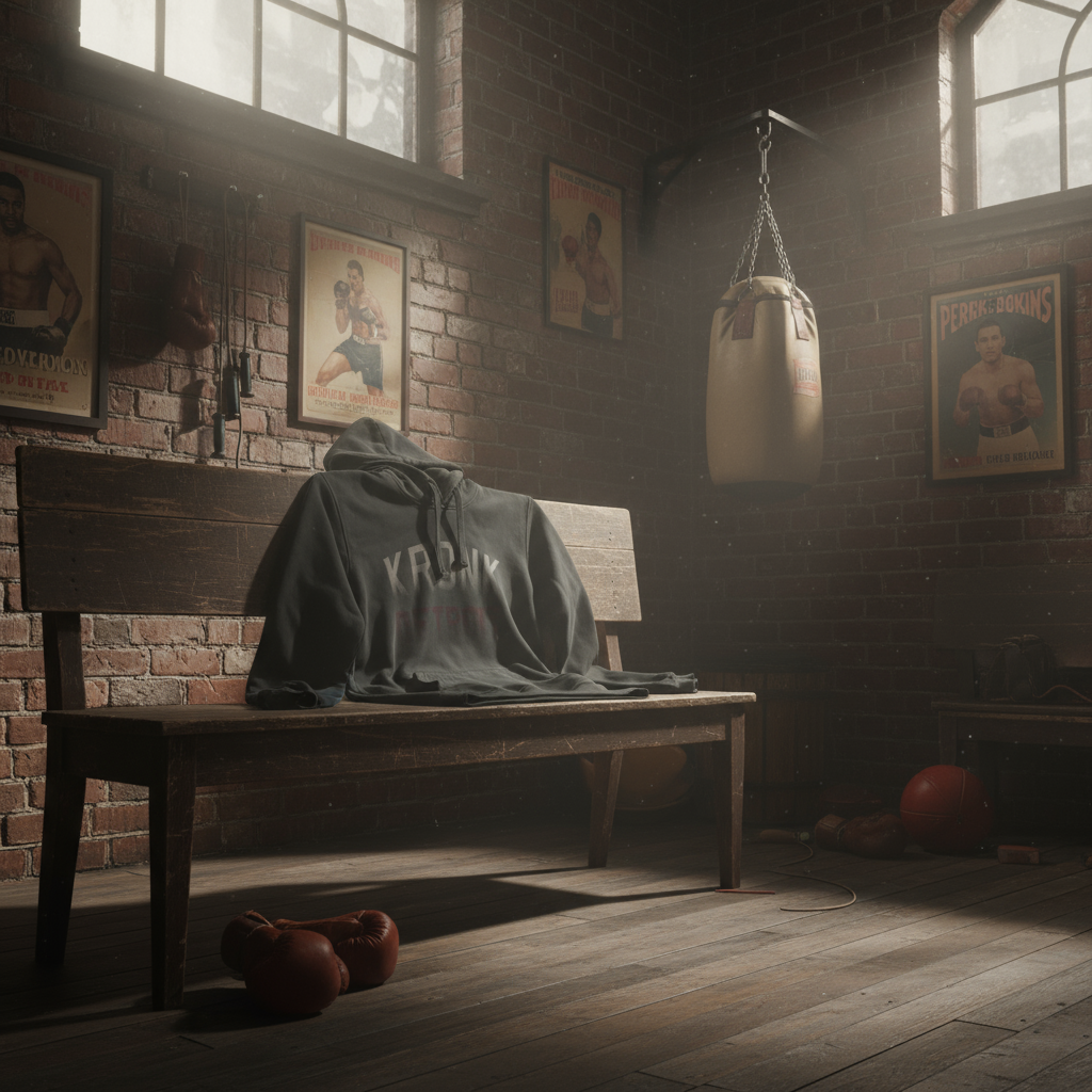 KRONK DETROIT FADED ICONIC HOODIE