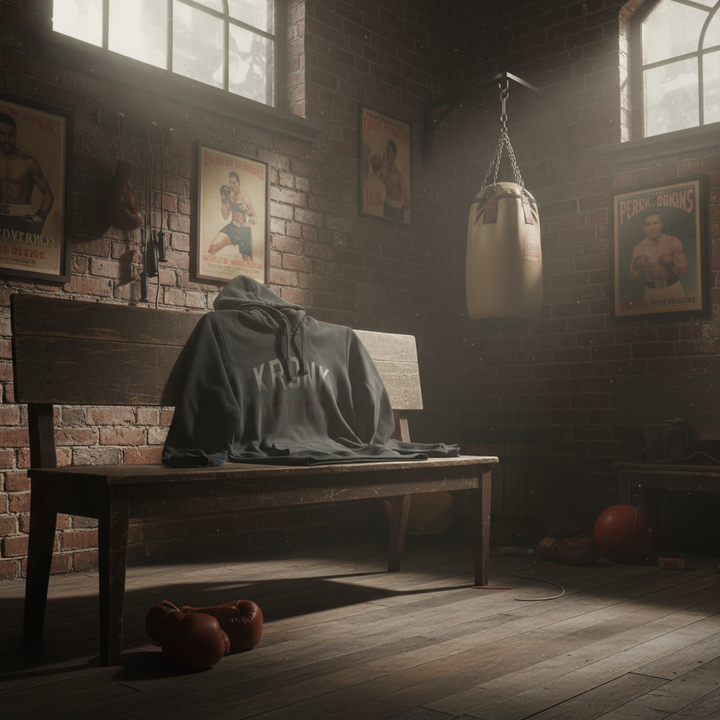 KRONK DETROIT FADED ICONIC HOODIE