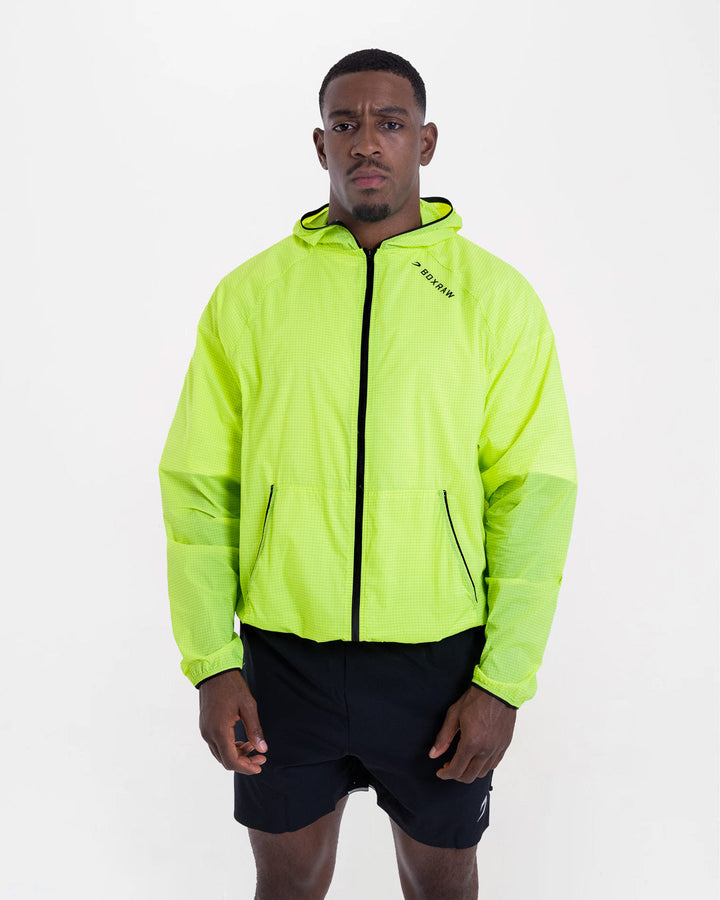 BOX RAW GENARO OVERSIZED WINDBREAKER HOODIE