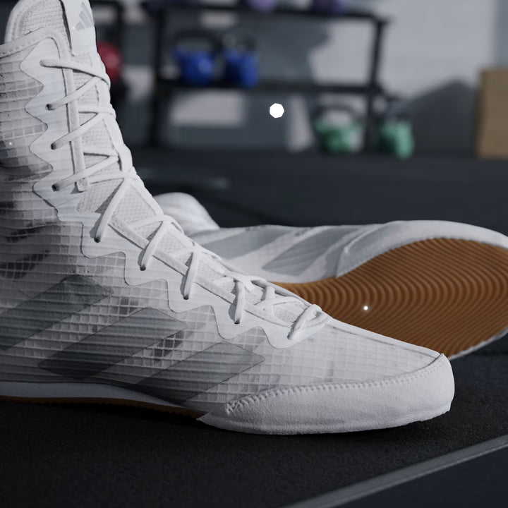 ADIDAS BOX HOG 4 WHITE