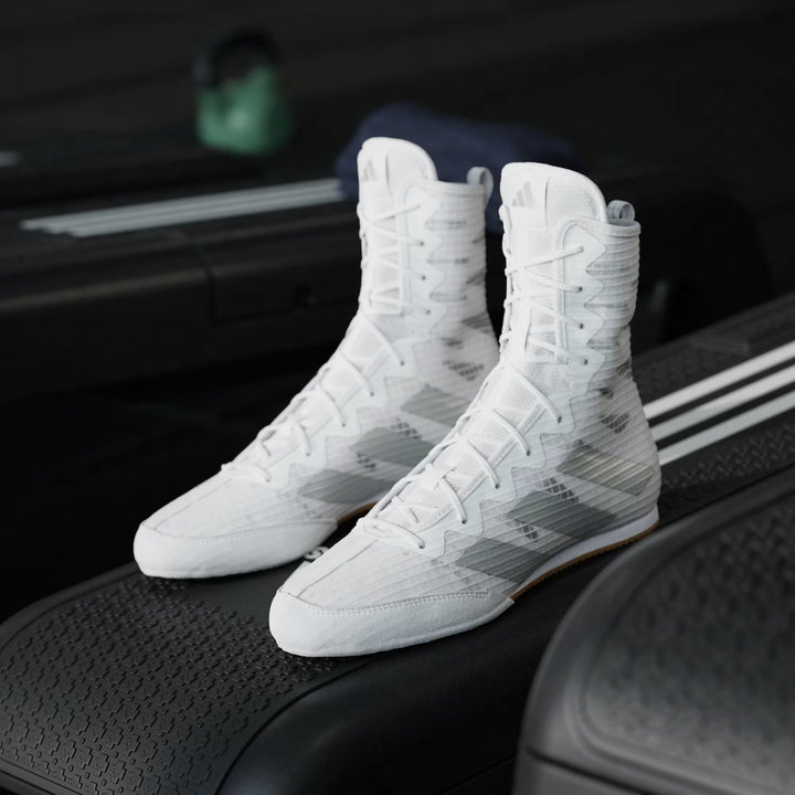 ADIDAS BOX HOG 4 WHITE