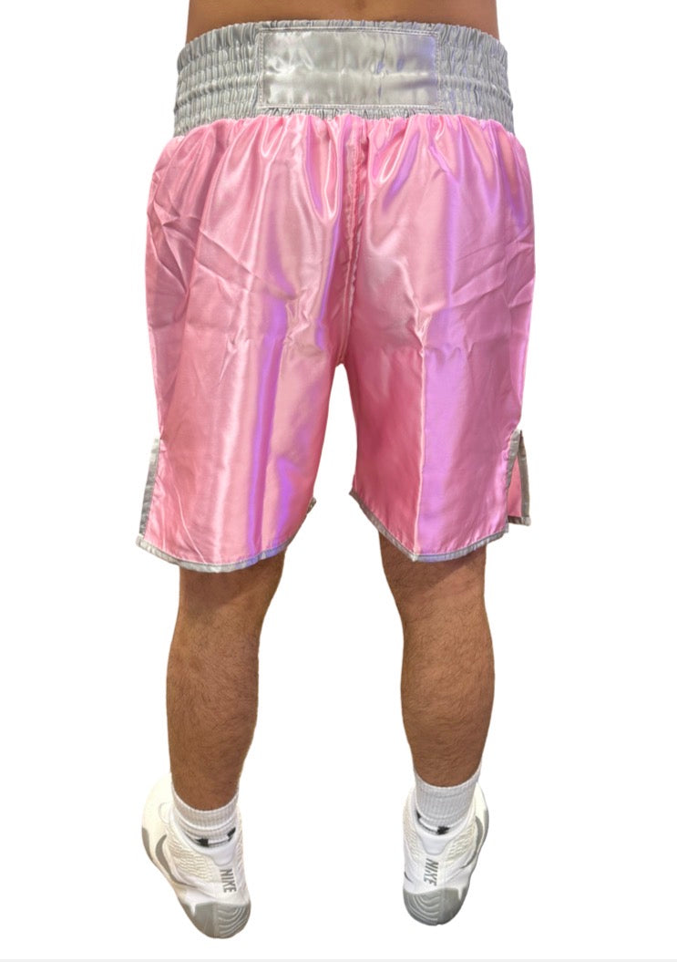 MAD DOGS CONTEST SHORTS PINK/SILVER
