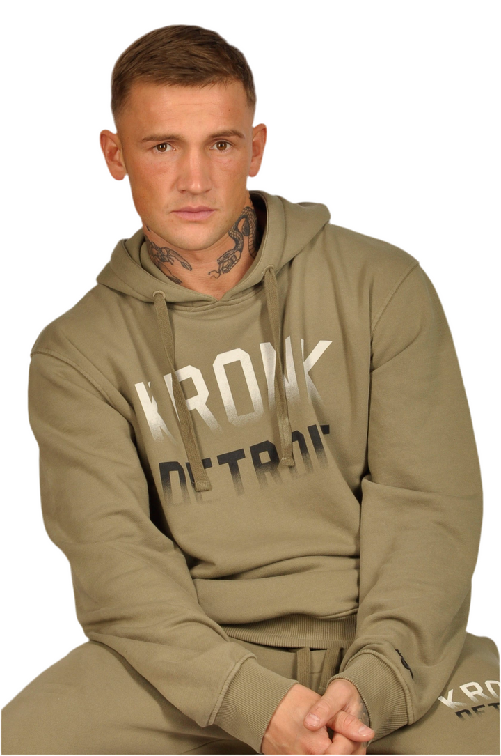 KRONK DETROIT FADED ICONIC HOODIE