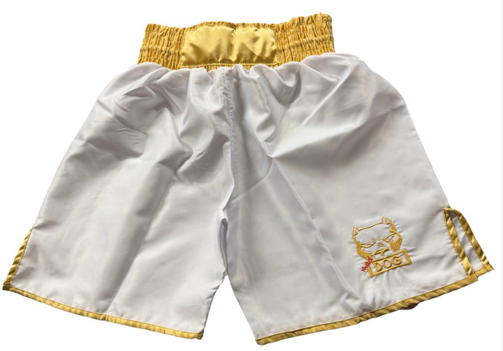 MAD DOG CONTEST SHORTS WHITE/GOLD