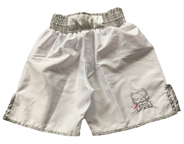 MAD DOGS CONTEST SHORTS WHITE/SILVER