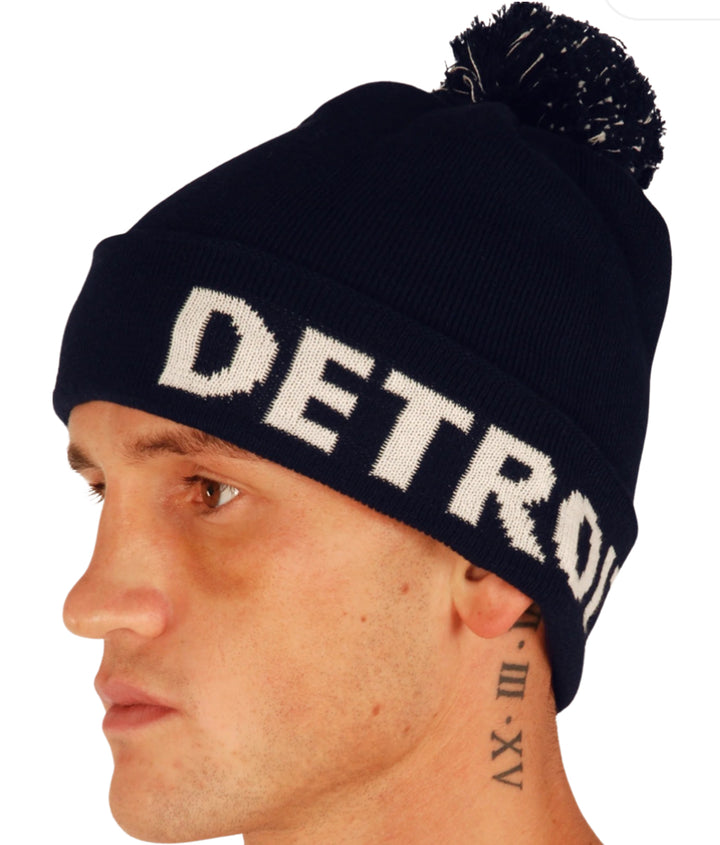 KRONK WOOLY HAT NAVY/WHITE