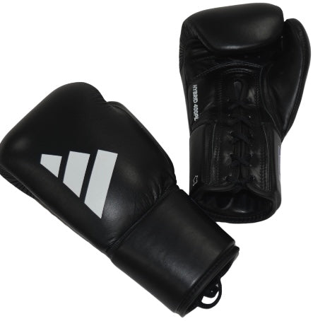 ADIDAS HYBRID 400 BBBC APPROVED LACE BOXING GLOVES