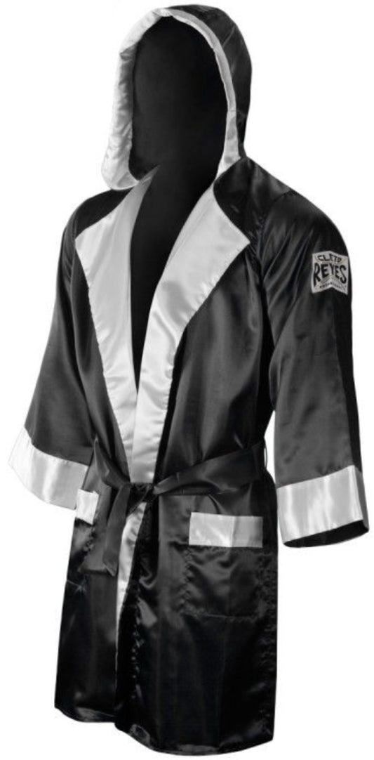 CLETO REYES HOODED SATIN ROBE WAS £149 SUMMER SALE £99.99