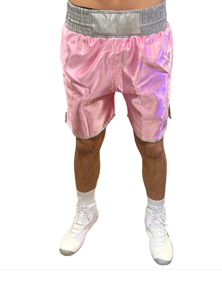 MAD DOGS CONTEST SHORTS PINK/SILVER