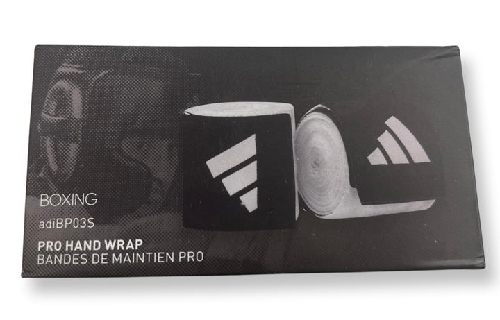 ADIDAS ABA HAND WRAPS 4.5MTR WHITE