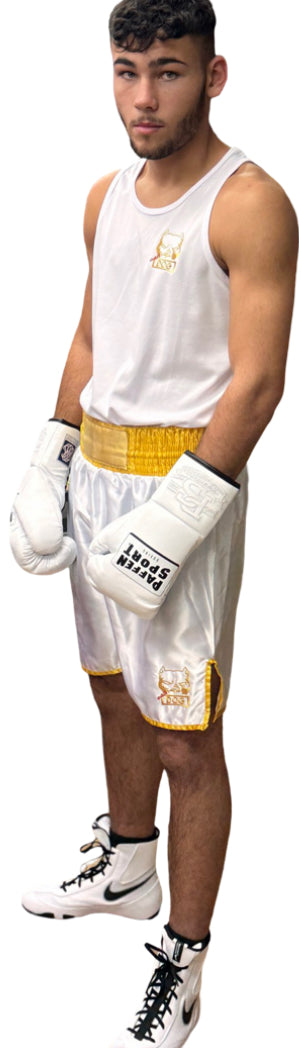 MAD DOG'S RING-WEAR SET WHITE/GOLD