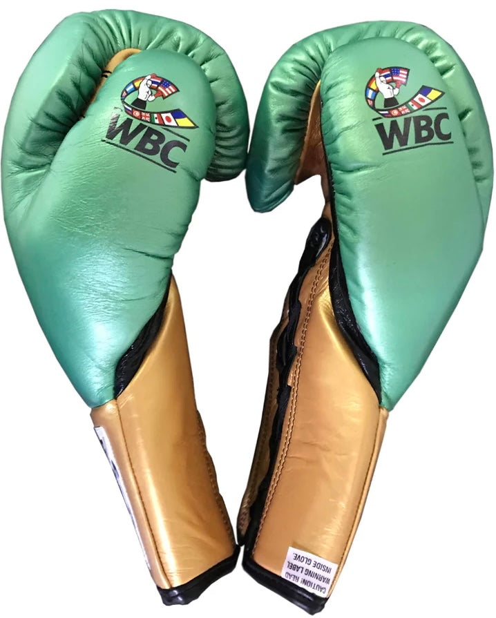 OFFICIAL CLETO REYES PROFESSIONAL FIGHT GLOVES WBC EDITION *HORSE HAIR FILLED