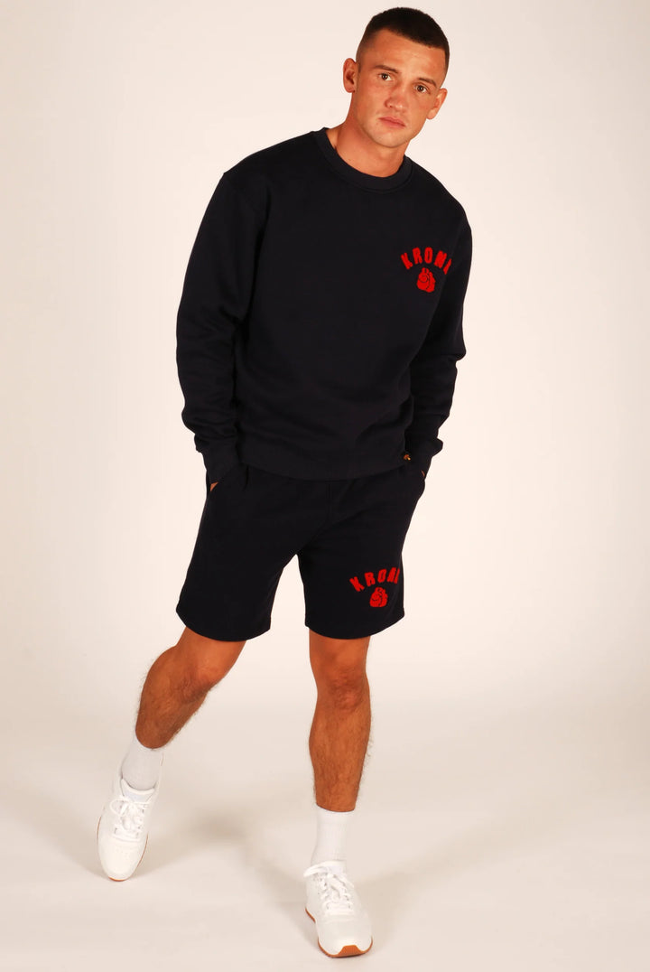 KRONK ONE COLOUR GLOVES TOWELLING SWEATSHIRT WAS £39.99 SUMMER SALE JUST £19.99