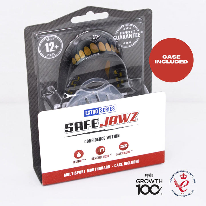 SAFEJAWZ 'THE GOLDIE' MOUTHGUARD