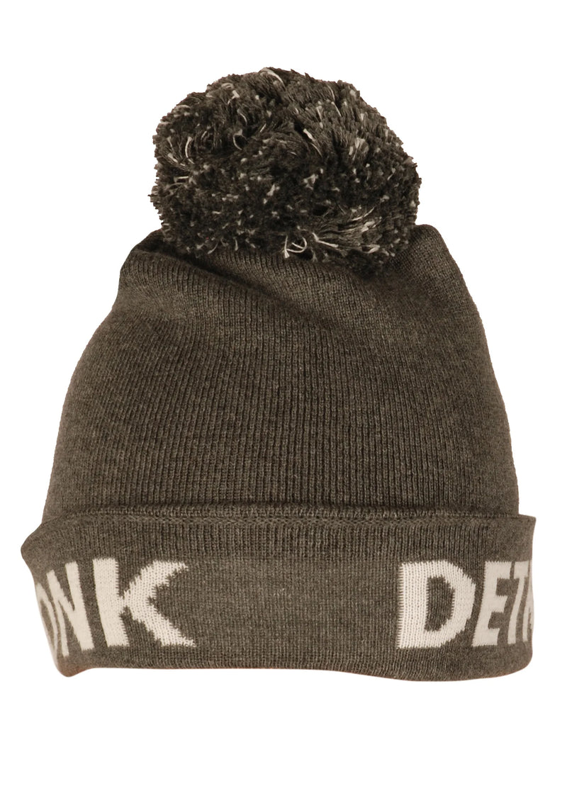 KRONK WOOLY HAT CHARCOAL/WHITE