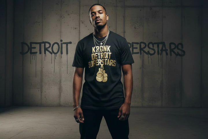 KRONK DETROIT SUPERSTARS  T SHIRT