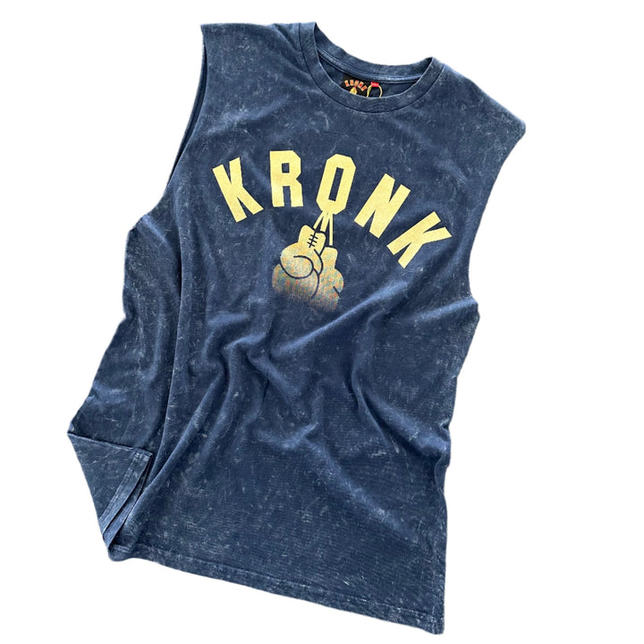KRONK SLEEVELESS FADED LOOSE FIT