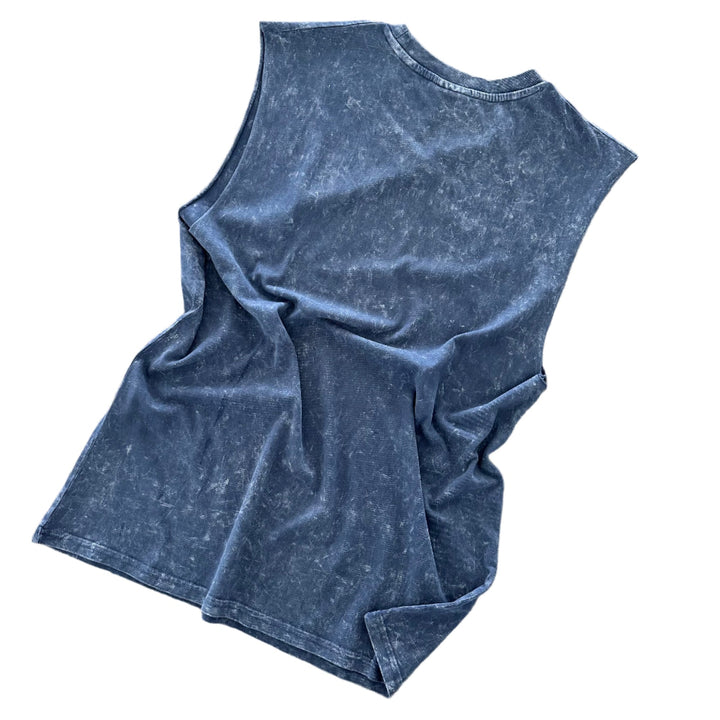 KRONK SLEEVELESS FADED LOOSE FIT