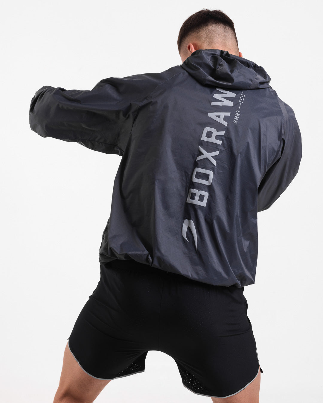 BOX RAW GENARO OVERSIZED WINDBREAKER HOODIE