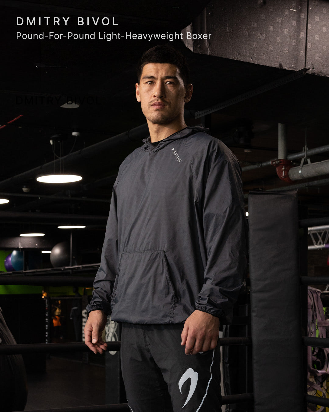 BOX RAW GENARO OVERSIZED WINDBREAKER HOODIE