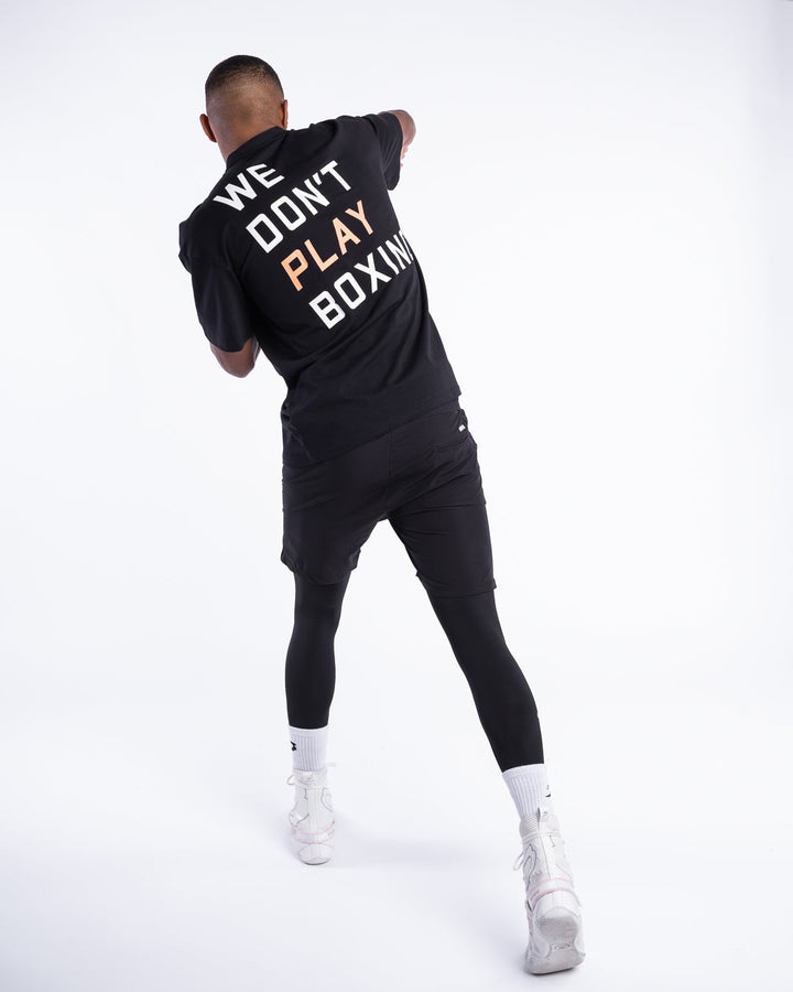 BOX RAW WE DON'T PLAY BOXING OVERSIZED T-SHIRT