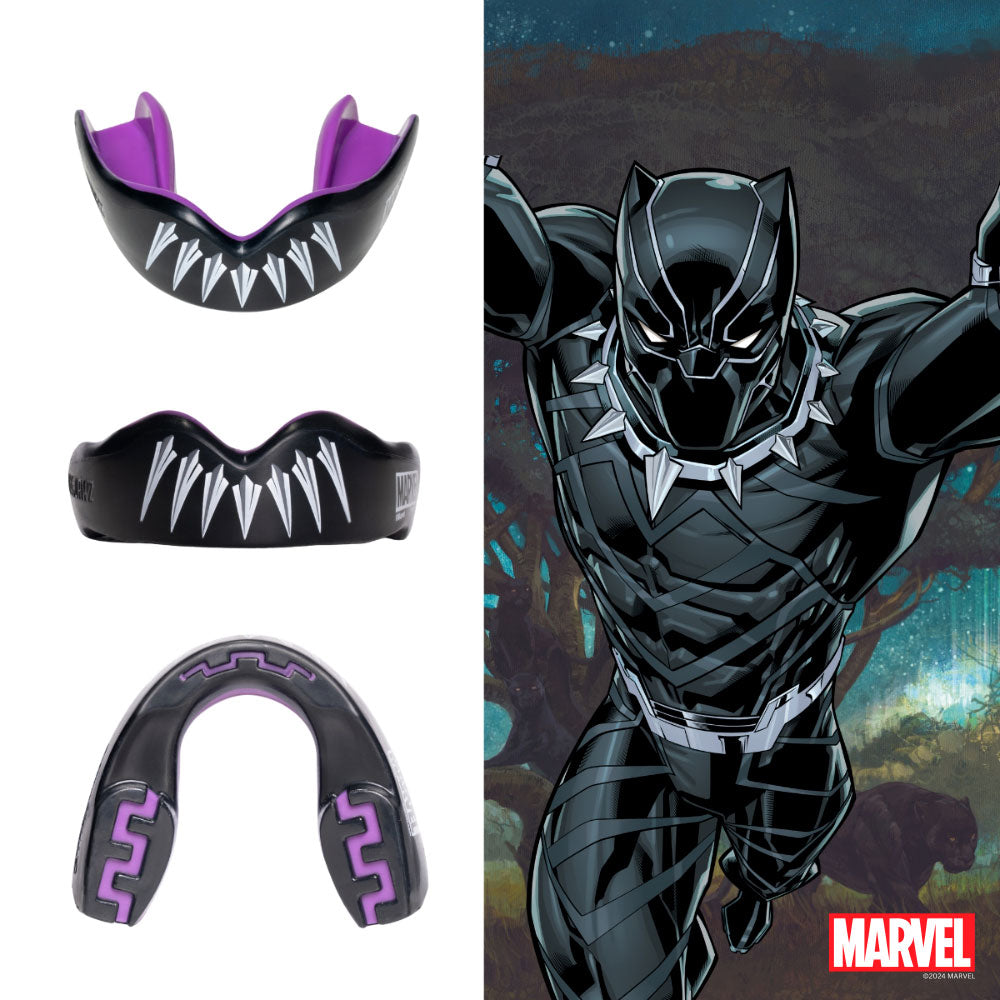 SAFEJAWZ MARVEL BLACK PANTHER MOUTHGUARD