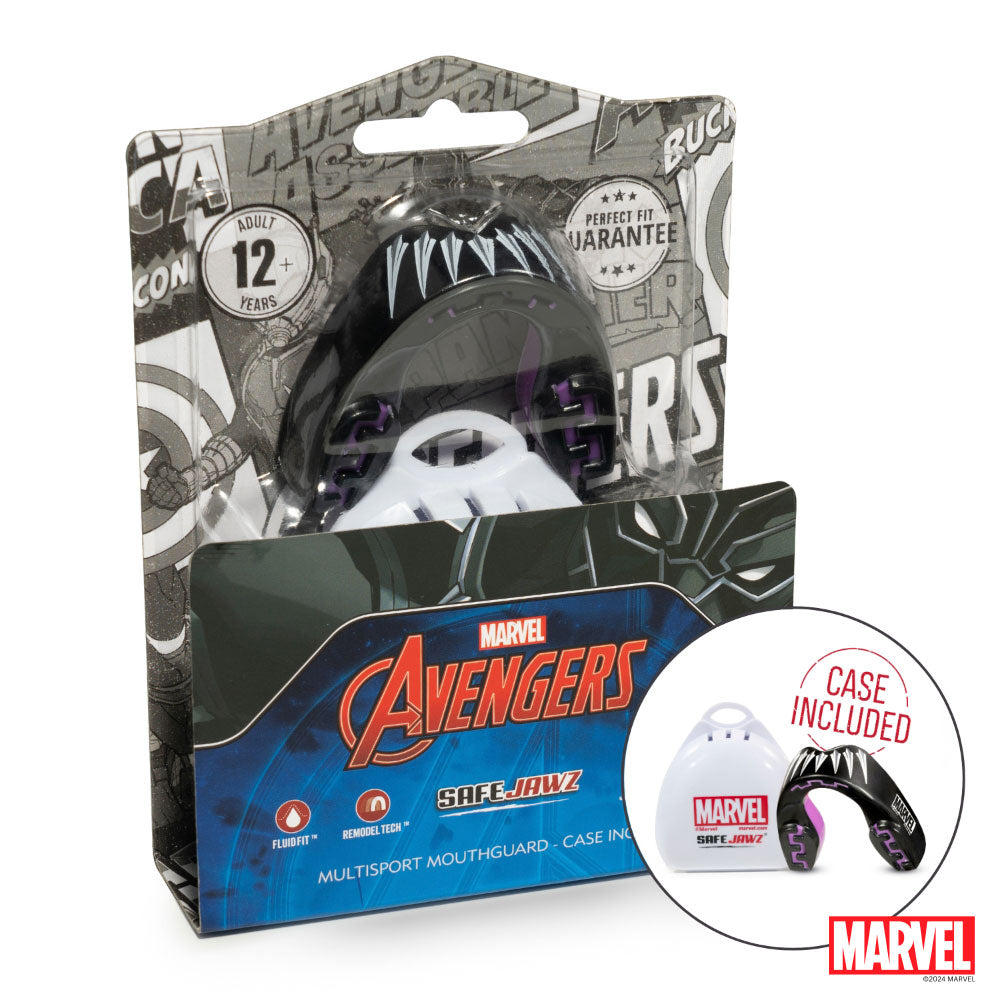 SAFEJAWZ MARVEL BLACK PANTHER MOUTHGUARD