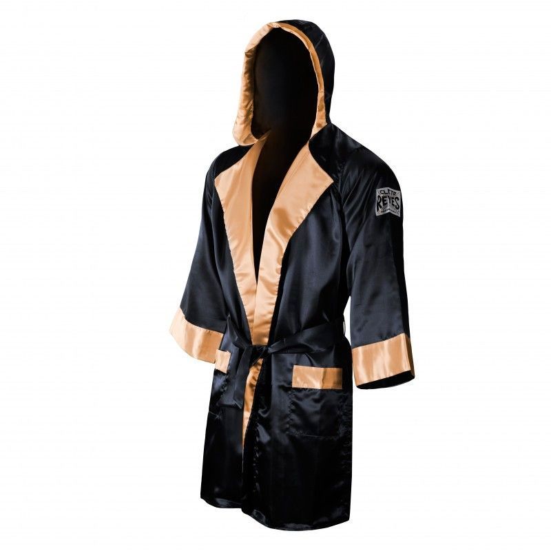 CLETO REYES HOODED SATIN ROBE WAS £149 SUMMER SALE £99.99